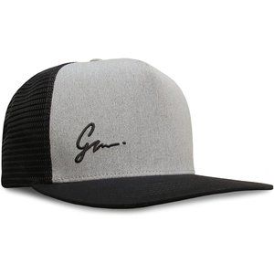Men Women Black Gray Snapback Mesh Caps